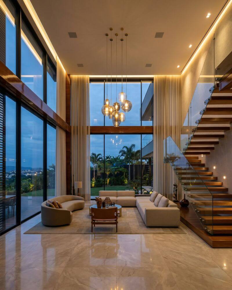 Projeto de Automação Residencial de Luxo na Residência Alpha